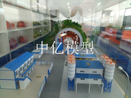 <浙江杭州吉慶山>隧道通風(fēng)整體布局模型
